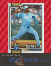 2026 Topps Luinder Avila #120 Rookie RC Kansas City Royals