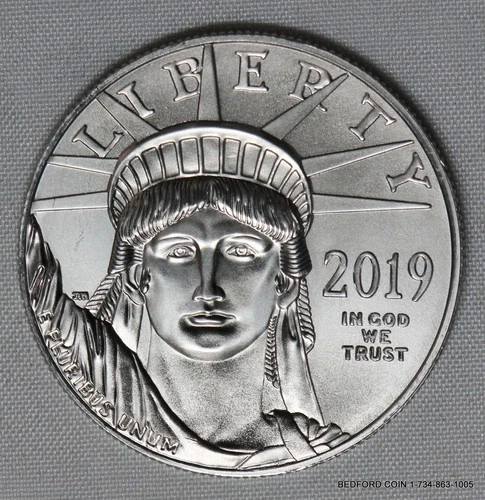 2019 American Platinum Eagle — photo from the most recent tracked eBay sale
