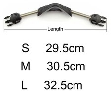 Cinghie a molla per pinna subacquea nuove con scatola taglia: SMALL SCUBA sub acqua snorkeling immersioni