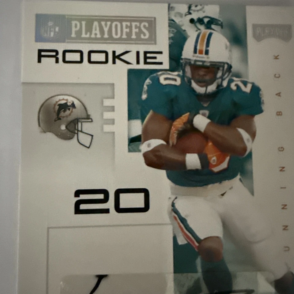 2007 Playoff National Treasures Lorenzo Booker Signature Gold Auto /25 #122 - Image 2 of 4