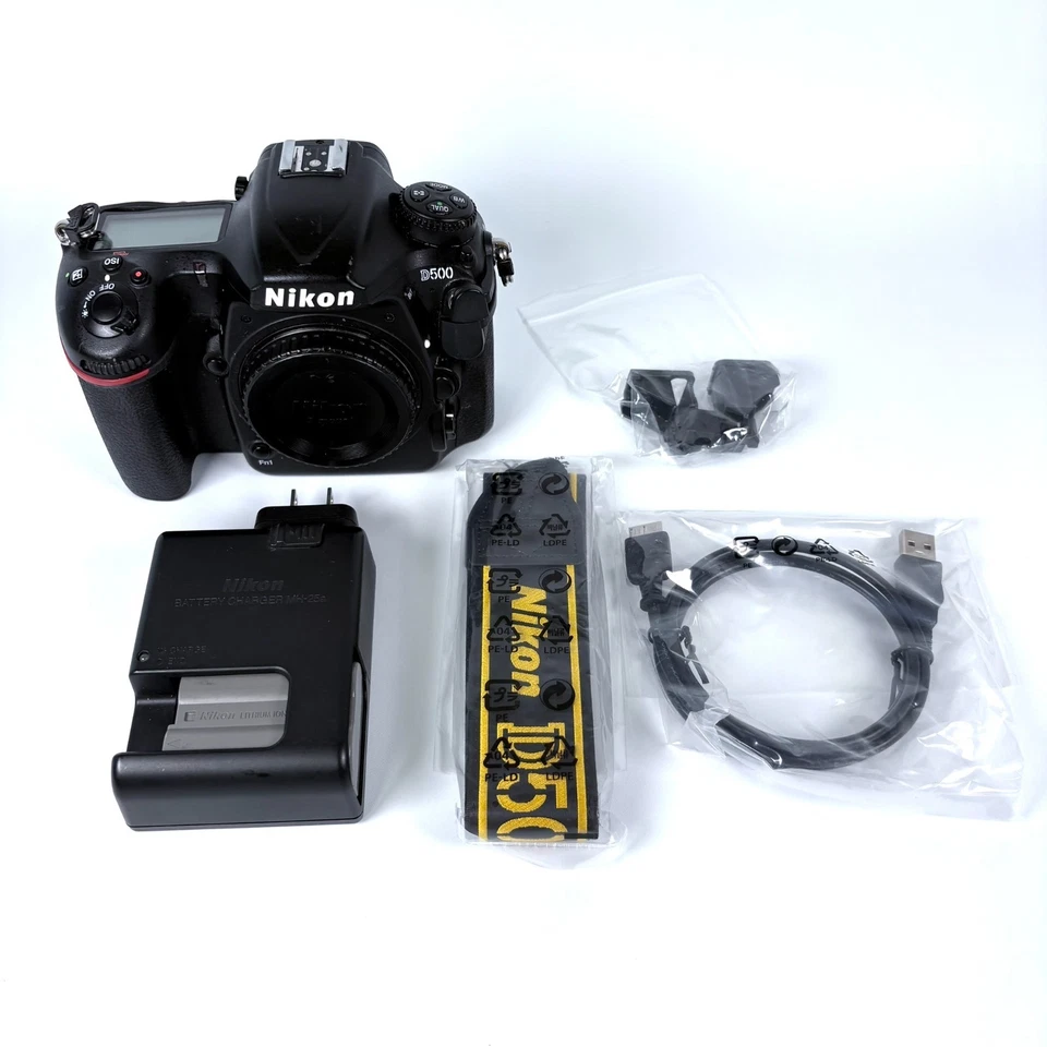 Nikon D500 20.9MP Digital SLR Camera Body From JAPAN [Exc++] #2015 - Image 3 of 4