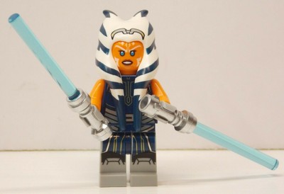 LEGO Star Wars Clone Wars Ahsoka Tano Adult Dark Blue Jumpsuit Minifigure 75283 | eBay