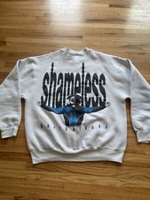 Vintage 90s Garth Brooks Ropin The Wind Tour 1991 Sweatshirt Shameless Large