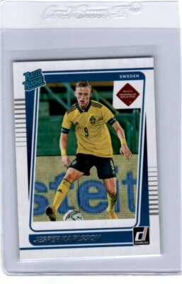 JESPER KARLSSON 2021-22 DONRUSS RATED ROOKIE SWEEDEN S6