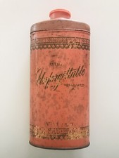 Vintage 1960s Avon Unforgettable Perfumed Talc Powder 2.75 Oz Tin Made in USA