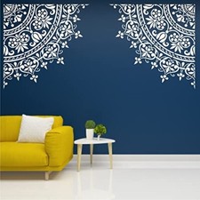Mandala Art Stencil for Wall Decoration DIY Painting Stencils 16 x 24 Inches