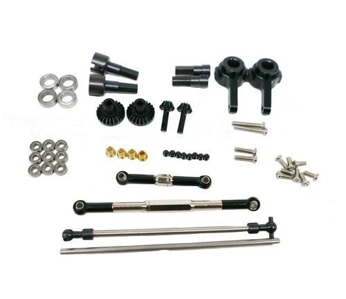 Alloy Upgrade Parts Metal Refit Black For 1/12 MN-D90 MN-99 MN-91 FJ-45 rc car - Picture 46 of 50