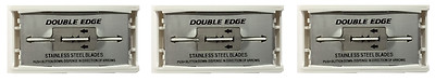 Stainless Steel Generic Double Edge Razor Blades, Fits Safety Razors - 30 Blades
