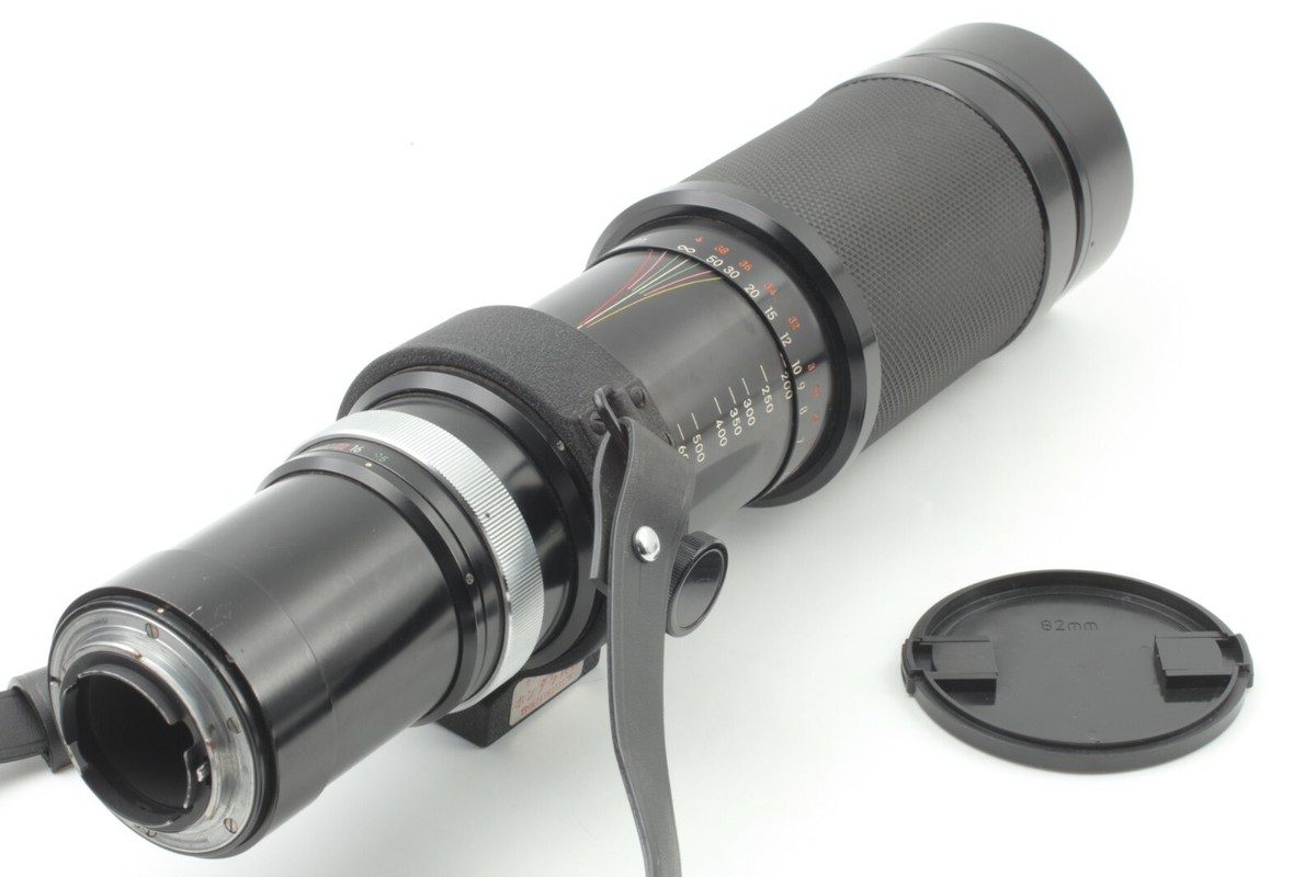 Rare! As-Is】Nikon Zoom NIKKOR 200-600mm f/9.5 Lens w/ Hood