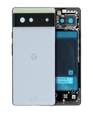 Back Housing For Google Pixel 6 (NA) (Sub-6) (Genuine OEM) (Sorta Seafoam)