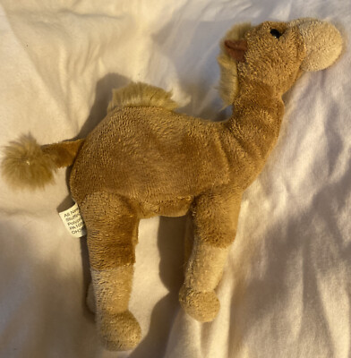 Camel Jaag Tan Light Brown Camel One Hump Plush 7 x 6  EUC Smoke Free