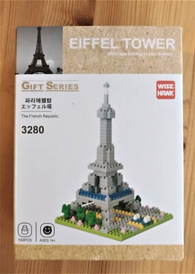 Nano Block Eiffel Tower Spielzeug mini Bricks 