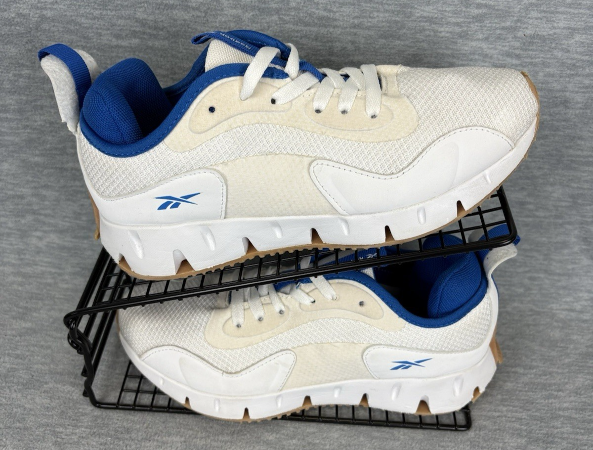 SAOLA Sneakers Reebok Galaxy 8 uomo 6 bianco blu suola gomma scarpe da ginnastica casual comode