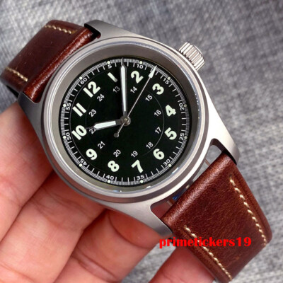 Tandorio 200m Titanium 36mm Automatic Men Watch NH35A PT5000 Sapphire Luminous