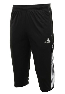 adidas Herren TIRO 21 Training 3/4 Shorts Hose schwarz Freizeit Unterteil GYM...
