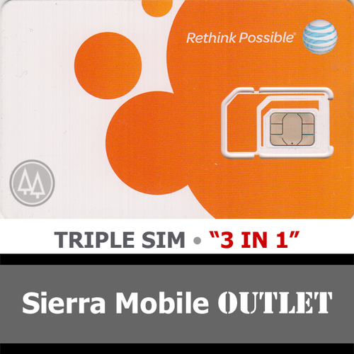 AT&T SIM CARD Triple