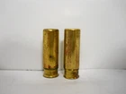 Lot of 2 Vintage Avon Brass Tube Lipstick 1950s Fortune & Instant Mocha #1191