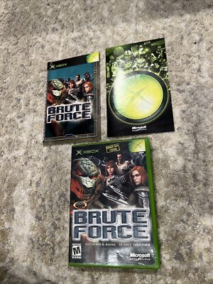 Jeu Brute Force - Microsoft Xbox - PAL Français - Complet (boîtier, Manuel, Disque)