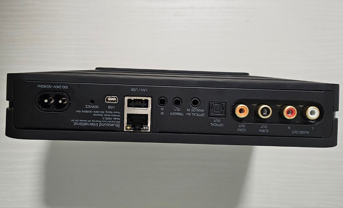 Blue Sound NODE 2i Wireless Music Streamer Black Very Good | eBay