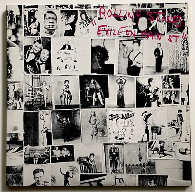Vtg 70s ROLLING STONES Album EXILE ON MAIN STREET Record 2Lp Vinyl