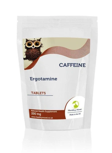 Caffeine 200mg Ergotamine Vitamins 30 Tablets HM