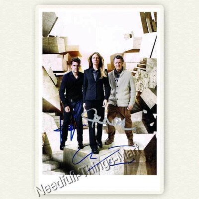 Fringe mit Joshua Jackson, Anna Torv & John Noble - Autogrammfoto (A01) 