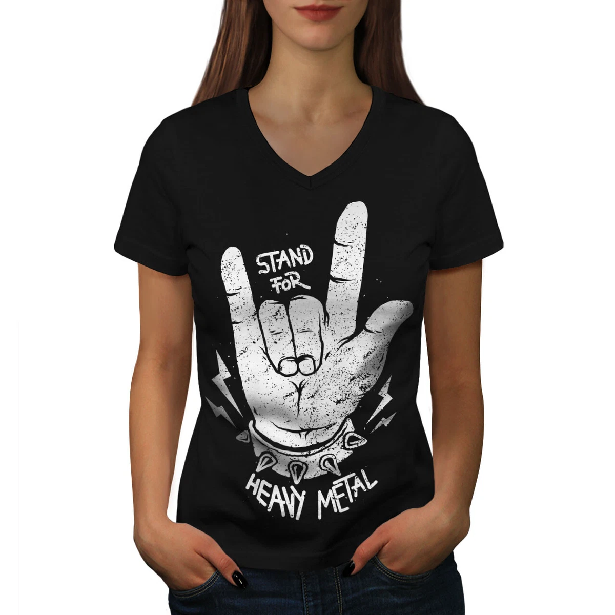 women's heavy metal t shirts