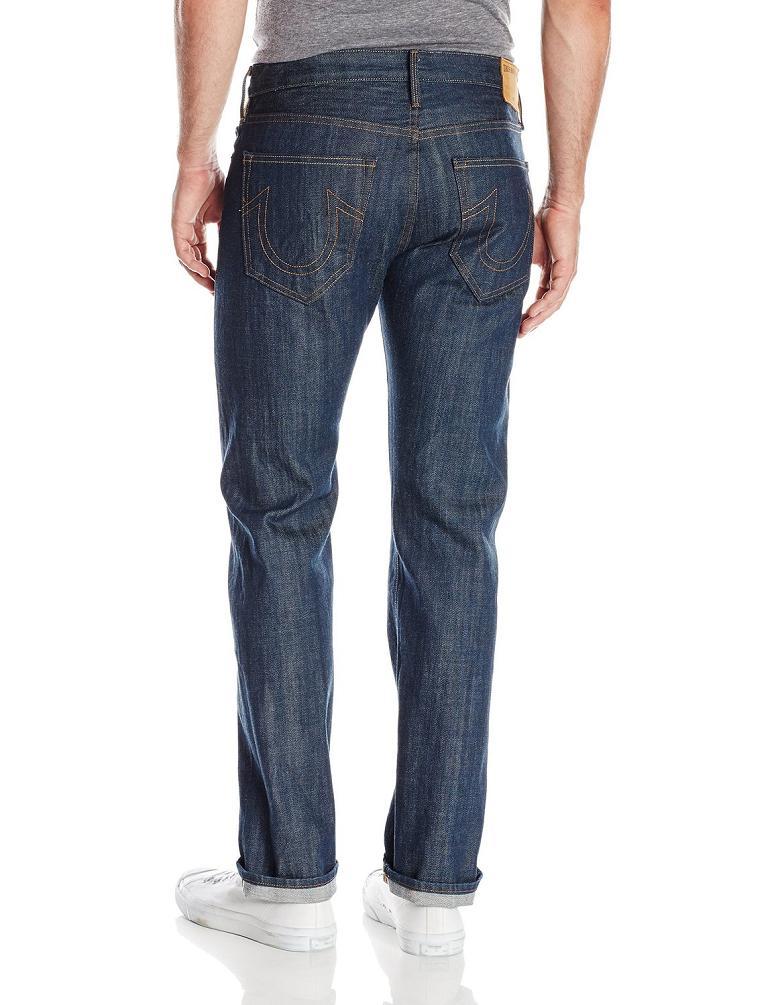 True Religion Kurt Slim Fit Men's Raw Selvedge Denim Jeans