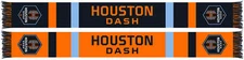 NWSL Houston Dash Inverted Bar Scarf