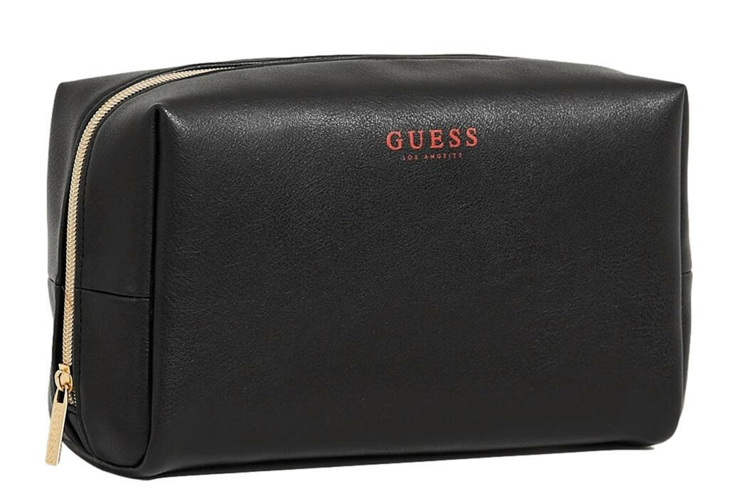guess men's toiletry travel bag Kit, Black G Pattern, One Size Clothing, Shoes & Accessories opening to a spacious compartment that allows you to store all your necessities. Guess Men's Zip Travel Kit