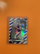 J.J. McCarthy 2024 Panini Prizm Red White & Blue Prizm RC #400 Minnesota Vikings