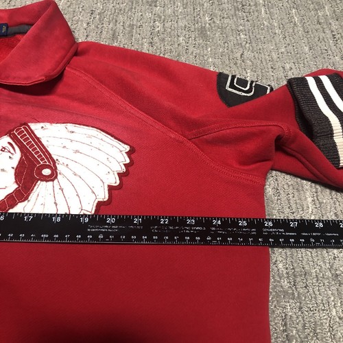 Polo Ralph Lauren Indian Chief Varsity Football Jacket Size XL Vintage Style - Picture 17 of 18