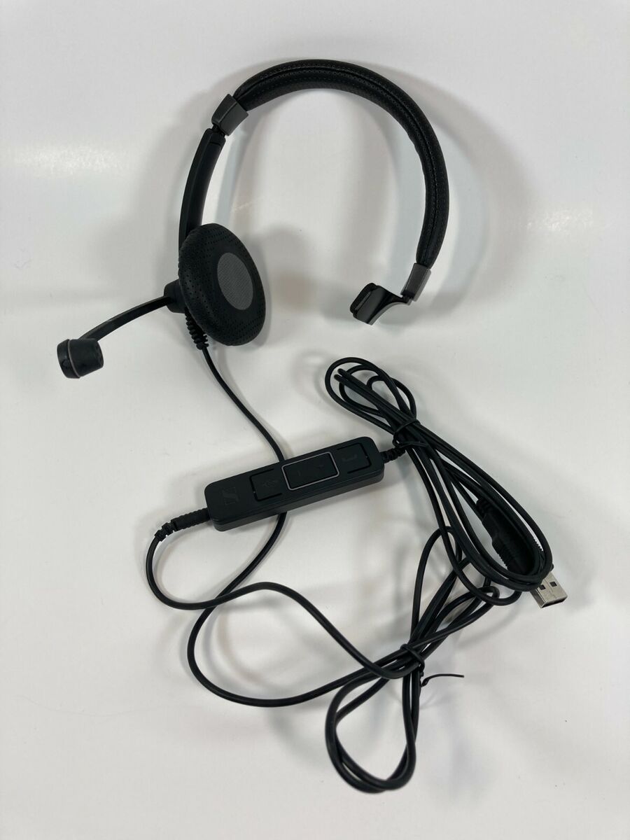 Sennheiser Wired USB Headset One Ear USB-CC x5 MS #8 | eBay Sennheiser Wired USB Headset One Ear USB-CC x5 MS #8 | eBay