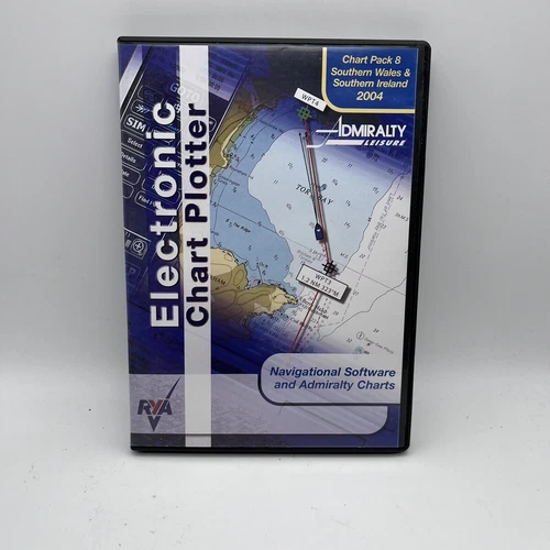 Electronic Chart Plotter Admiralty Leisure Chart Pack 8 South Wales & Ireland