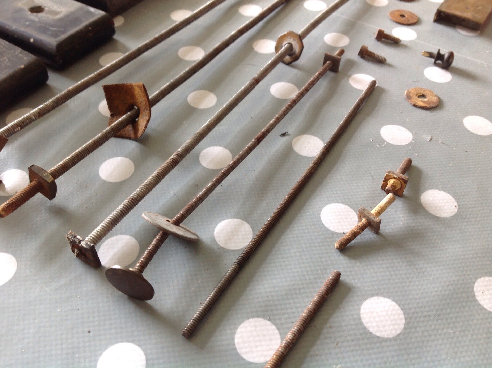 Antique Clock Fixings Mounts Bars One Lock From Clockmakers Parts