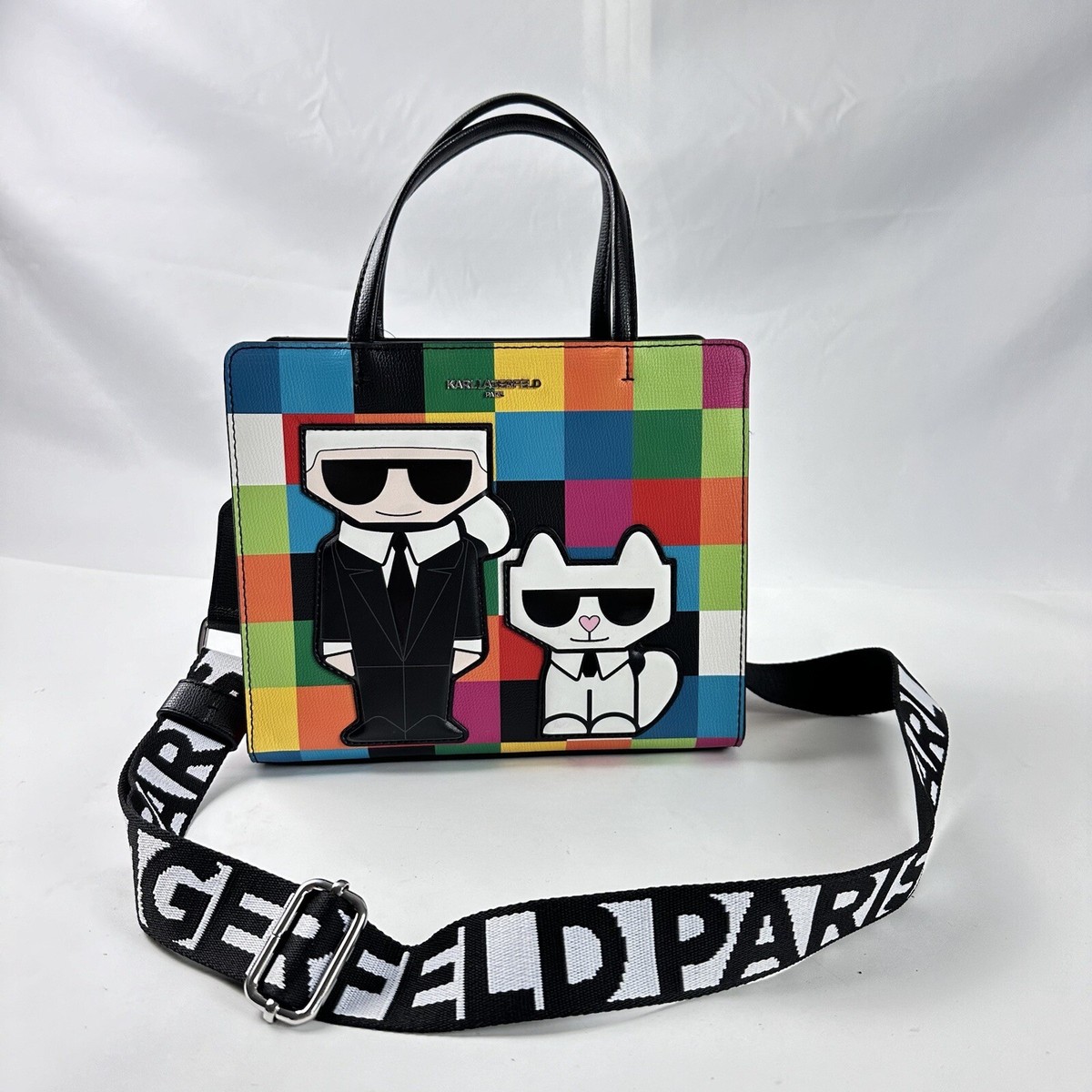 Karl Lagerfeld Paris Marbelle Crossbody Bag Bright Color Multi
