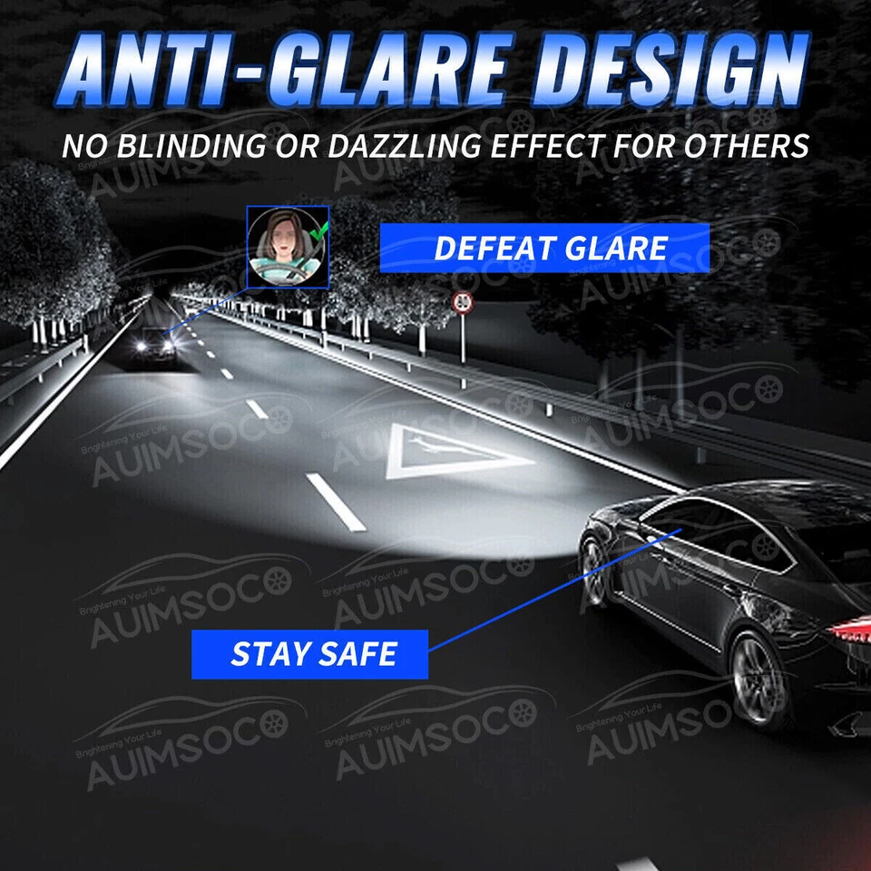 Kit combinado de 6 faros LED y bombillas antiniebla para Chevy Trailblazer 2002-2007 2008 2009 Foto 3 de 4