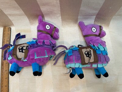 Fortnite Llama Plush Loot 7'' Stuffed Animal Toy Gamers Gift Purple Epic Games 
