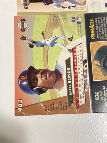 1990s early HoS Barry Bonds Cards in NR MT Condition (9). 4 - Picture 17 of 19