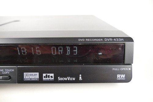 Pioneer DVR-433H HDD DVD Recorder RW Festplattenrecorder 80GB Hi-5134 - Bild 6 von 18