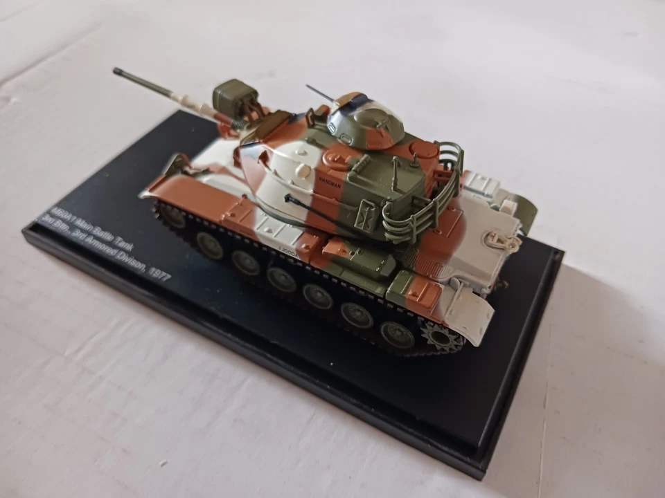 HOBBY MASTER HG5604 1/72 M60A1 MBT Tank US Army 3rd Battalion 3rd Armored 1977 - Photo 3/4