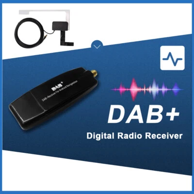 BOSION DAB+ Box Antenne mit USB Adapter Receiver Für Android Autoradio GPS Player DE