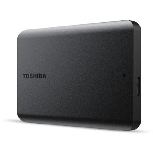 externe Festplatte HDD 2,5 1TB Toshiba Canvio Basics USB 3.2/USB 2.0 Black - Bild 3 von 4