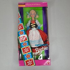 Mattel Dolls of the World DOTW Collection German Barbie 1994 Mattel 12698 NRFB