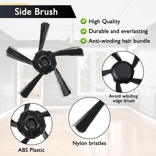 Piezas de repuesto para Neato Botvac D Series D3 D4 D5 D6 D7 D75 D80 2 cepillos - Imagen 4 de 8