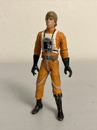 FIGURA DE ACCIÓN STAR WARS LUKE SKYWALKER 4” HASBRO DE COLECCIÓN (1998) JUGUETE (USADO) - Imagen 12 de 12