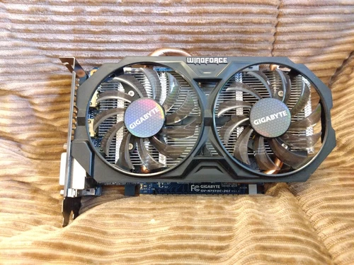 Gigabyte Windforce NVIDIA GTX 750 Ti PCIe  Gaming GPU Graphics Card