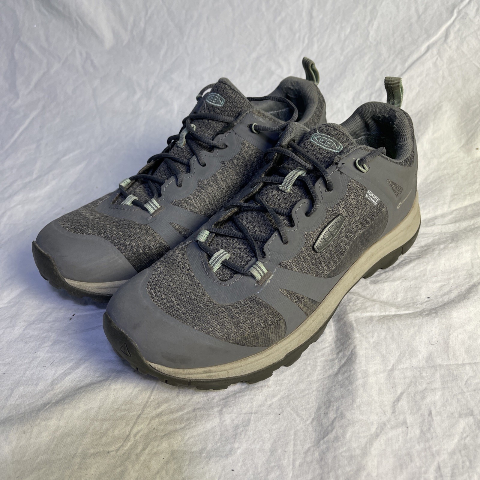 Scarpe Keen Konnectfit Keen Dry impermeabili da donna taglia 9 grigio azzurro 1022346