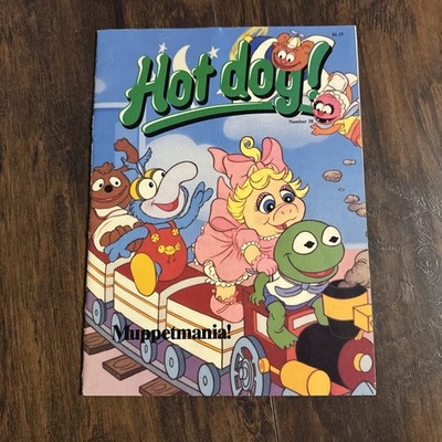 Vintage Hot Dog Magazine No 38 1986 Muppet Babies Cover Punky Brewster Garfield