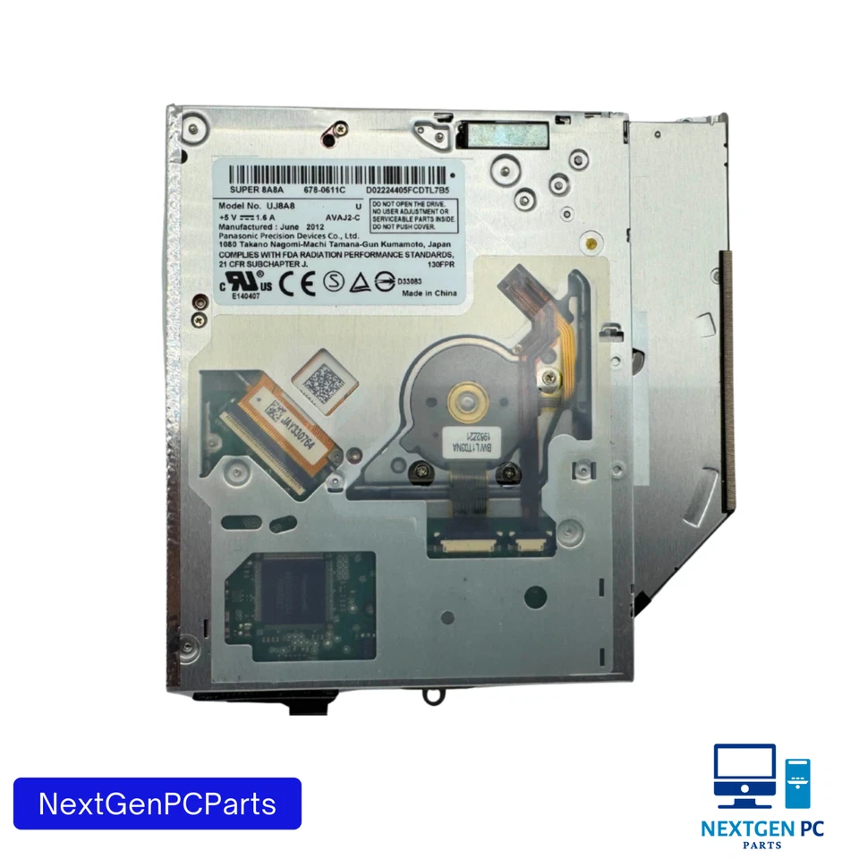 原始设备制造商 DVD SuperDrive MacBook Pro 13" 15" 17" A1278 A1286 A1297 2009 2010 2011 2012 — 第 2/4 张图片